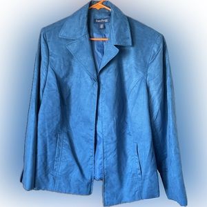 Evan Picone Faux Suede Jacket